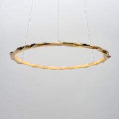 Markus Haase Markus Haase Bronze and Onyx Circlet Chandelier IV DE 2023 - 4026193