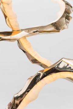 Markus Haase Markus Haase Bronze and Onyx Circlet Chandelier USA 2018 - 4025969