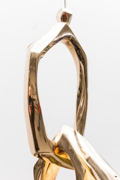 Markus Haase Markus Haase Bronze and Onyx Circlet Pendant I USA 2022 - 4026350