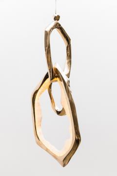 Markus Haase Markus Haase Bronze and Onyx Circlet Pendant I USA 2022 - 4026351