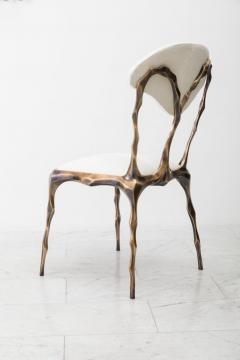 Markus Haase Markus Haase Faceted Bronze Patina Dining Chair USA 2018 - 4026002