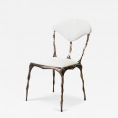 Markus Haase Markus Haase Faceted Bronze Patina Dining Chair USA 2018 - 4031151