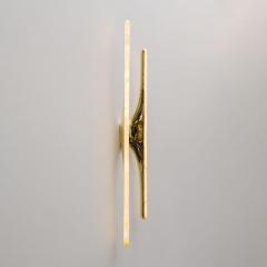 Markus Haase Markus Haase Sculptural Sconce in Polished Bronze and Onyx DE 2023 - 4025832