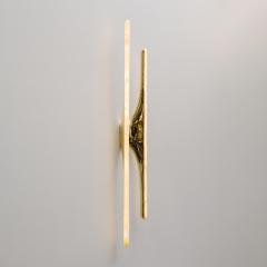 Markus Haase Markus Haase Sculptural Sconce in Polished Bronze and Onyx DE 2023 - 4025904