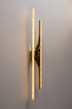 Markus Haase Markus Haase Sculptural Sconce in Polished Bronze and Onyx DE 2023 - 4025989