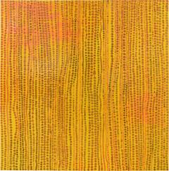 Markus Linnenbrink Markus Linnenbrink Drill Painting How Many Holes 2003 Signed  - 2347195