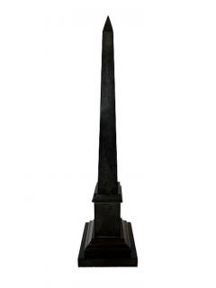 Marmo Negro and Specimen Marble Grand Tour Obelisk 19th Century - 4613573