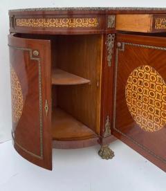 Marquetry Sideboard French Granite Inlay Bronze Mounts and Feet - 3532877