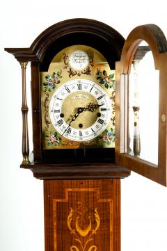 Marquetry Wood Tall Case Clock - 1125409