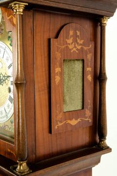 Marquetry Wood Tall Case Clock - 1125412