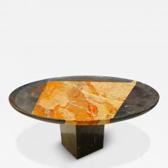 Marquina and Alicante Red Marble Coffe Table - 3855050