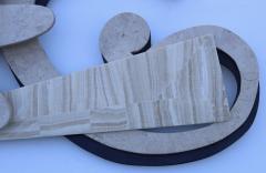Marquis Collection of Beverly Hills Marquis Collection Of Beverly Hills Tessellated Stone Large Wall Sculpture - 3031252