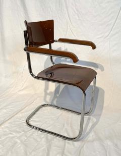 Mart Stam Bauhaus Cantilever Steeltube Armchair S43F by Mart Stam Czechia 1930s - 1935553