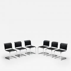 Mart Stam Spoleto Chairs by Ufficio Tecnico for Knoll Italy 1970s - 3562681