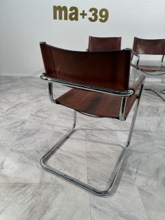 Mart Stam Vintage S34 Armchairs by Mart Stam Marcel Breuer for Thonet 1950s - 3582027