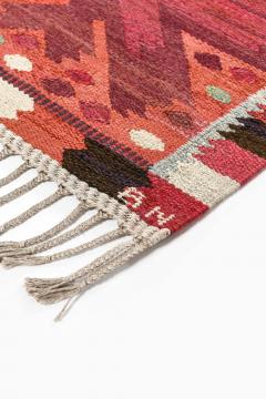 Marta Maas Fjetterstrom Barbro Nilsson Wool Carpet by M rta M s Fjetterstr m AB 1950 - 4642798