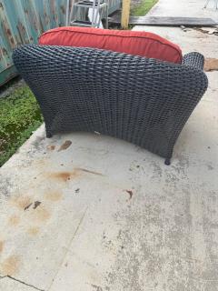 Martha Stewart Pair of Martha Stewart Wicker Chaise Lounge - 4306850