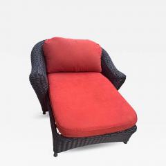 Martha Stewart Pair of Martha Stewart Wicker Chaise Lounge - 4306950