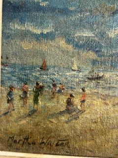 Martha Walter IMPRESSIONIST BEACH SCENE PAINTING AFTER MARTHA WALTER - 4276260