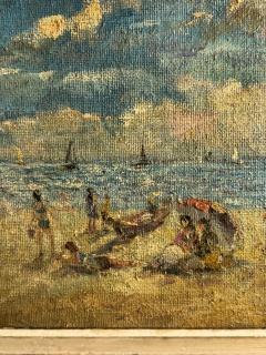 Martha Walter IMPRESSIONIST BEACH SCENE PAINTING AFTER MARTHA WALTER - 4276261