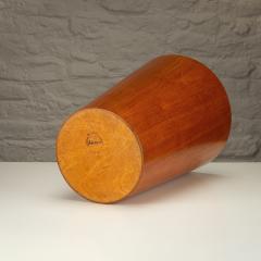 Martin Aberg Teak Waste Paper Basket by Martin berg for Servex Sweden 1960s - 3384271