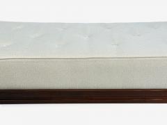 Martin Borenstein Martin Borenstein Daybed Walnut Steel Beige Upholstery USA 1960s - 4644687