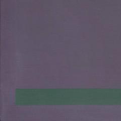 Martin Canin Untitled Historic Purple Color Field Oil Painting 1974 - 3816293