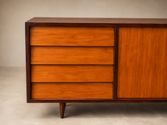 Martin Eisler Brazilian Modern Credenza in Rosewood Pau Marfim Att to Martin Eisler 1950s - 4739824