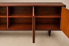 Martin Eisler Brazilian Modern Credenza in Rosewood Pau Marfim Att to Martin Eisler 1950s - 4739825