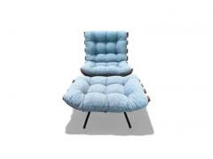 Martin Eisler Mid Century Modern Costela Armchair with Ottoman by Martin Eisler 1954 - 3862795
