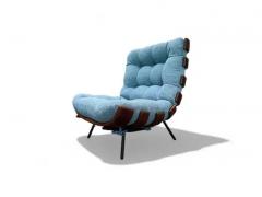 Martin Eisler Mid Century Modern Costela Armchair with Ottoman by Martin Eisler 1954 - 3862798