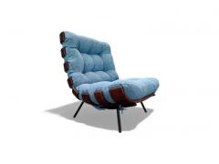 Martin Eisler Mid Century Modern Costela Armchair with Ottoman by Martin Eisler 1954 - 3862801