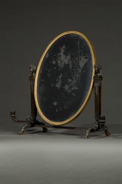 Martin Guillaume Biennais A Gilt and Patinated Bronze Psyche de Table Attributed to Martin Biennais - 4518333