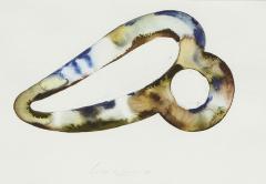 Martin Kline Martin Kline Untitled Abstract Pencil and Gouache 1993 Signed and Dated  - 3292139