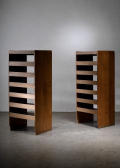 Martin Nyrop Martin Nyrop pair of pine bookcases - 4148884
