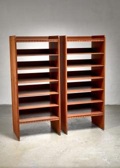 Martin Nyrop Martin Nyrop pair of pine bookcases Denmark ca 1900 - 1116388