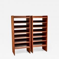 Martin Nyrop Martin Nyrop pair of pine bookcases Denmark ca 1900 - 1117369