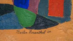 Martin Rosenthal Martin Rosenthal 1899 1979 USA Abstract O B 1964 - 2229849