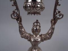 Martin Sugar Pair of Antique Neresheimer German Silver King Queen Wedding Cups - 3770166