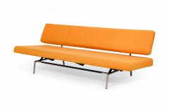 Martin Visser Martin Visser for Spectrum Modern Orange Felt Convertible Sleeper Sofa - 2794190