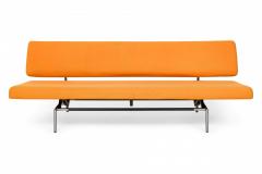 Martin Visser Martin Visser for Spectrum Modern Orange Felt Convertible Sleeper Sofa - 2794193
