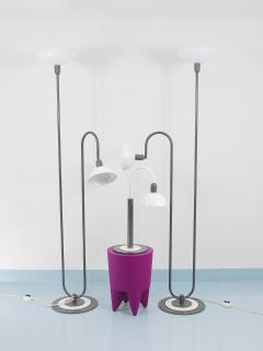 Martine Bedin Postmodern Italian 1980s Memphis Style Table Side Lamp 1980s - 4662501