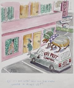 Marty Murphy Man Gets Caught Cheating on His Wife Playboy Cartoon - 4482539