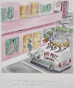 Marty Murphy Man Gets Caught Cheating on His Wife Playboy Cartoon - 4482546