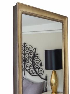 Marvelous Vintage Silver Leaf Mirror - 1976415