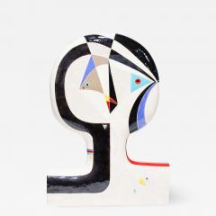 Mary Ann Prack Large Mary Ann Prack Ceramic Face Sculpture Picasso Style - 2086724