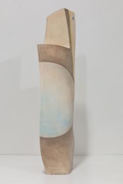 Mary Ann Prack Mary Ann Prack 36 Tall Bisque Ceramic Sculpture Awakening dtd 1999 - 3365669