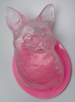 Mary Chomenko Hinckley Coyote Wall Bust 2015 - 3951692