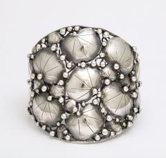 Mary Gage Sterling Silver Lilly Pad Cuff Bracelet - 3348649