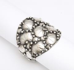 Mary Gage Sterling Silver Lilly Pad Cuff Bracelet - 3348658